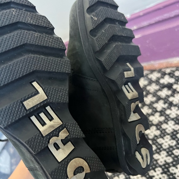 SOREL Women's Black Joan Of Arctic Wedge II Boot Size 7 - Picture 7 of 8